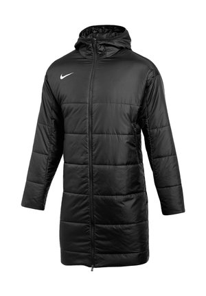 Winter coat - schwarzweiss