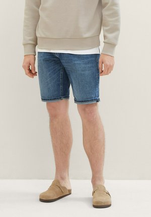 Shorts vaqueros - mid stone wash denim