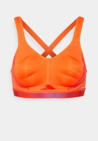 triaction by Triumph CARDIO FLOW - Sutiã desportivo de alto suporte - mandarin red