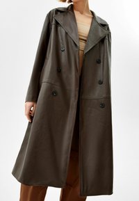 Bershka Kurtka ze skóry ekologicznej