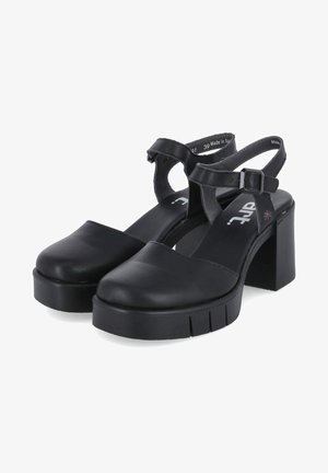 *Art Platform heels - schwarz