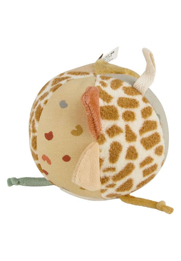 STOFFBALL SAFARI – Kuscheltier – mehrfarbig