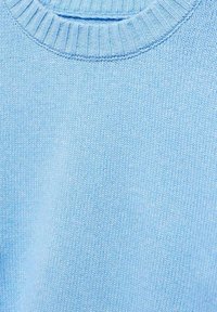 Mango Strickpullover - light blue