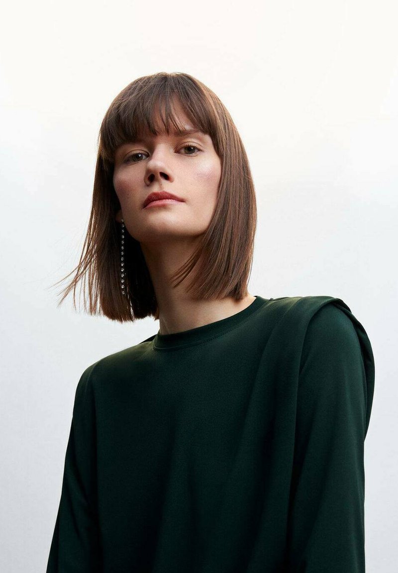 Mango JOGGIB A Jumper dress donkergroen/dark green Zalando.ie