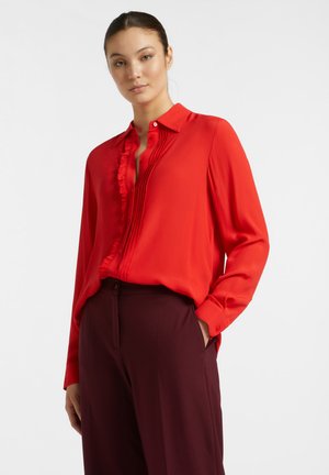 Elena Mirò CON BORDO ARRICCIATO - Overhemdblouse - rosso