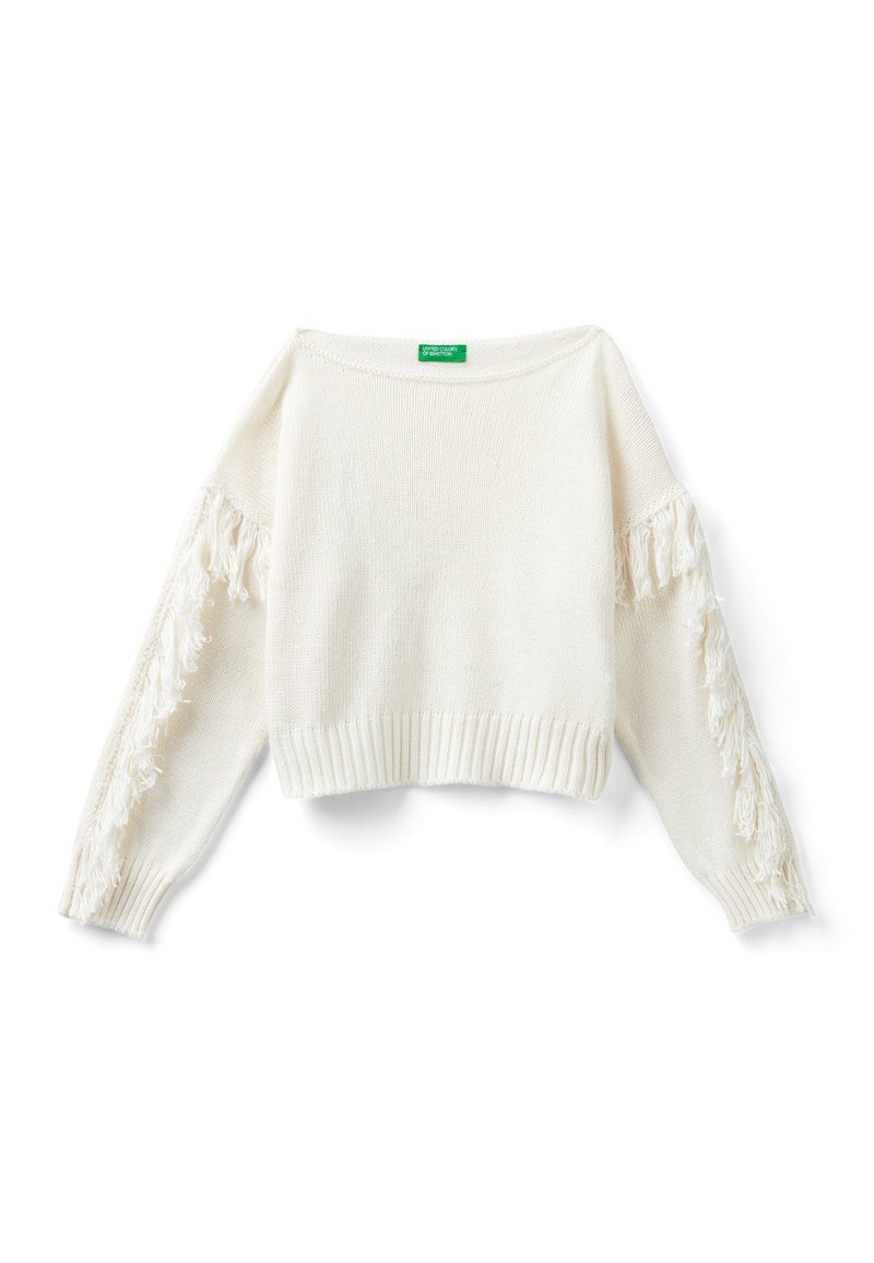 United Colors of Benetton Trui crème United Colors of Benetton Trui crème