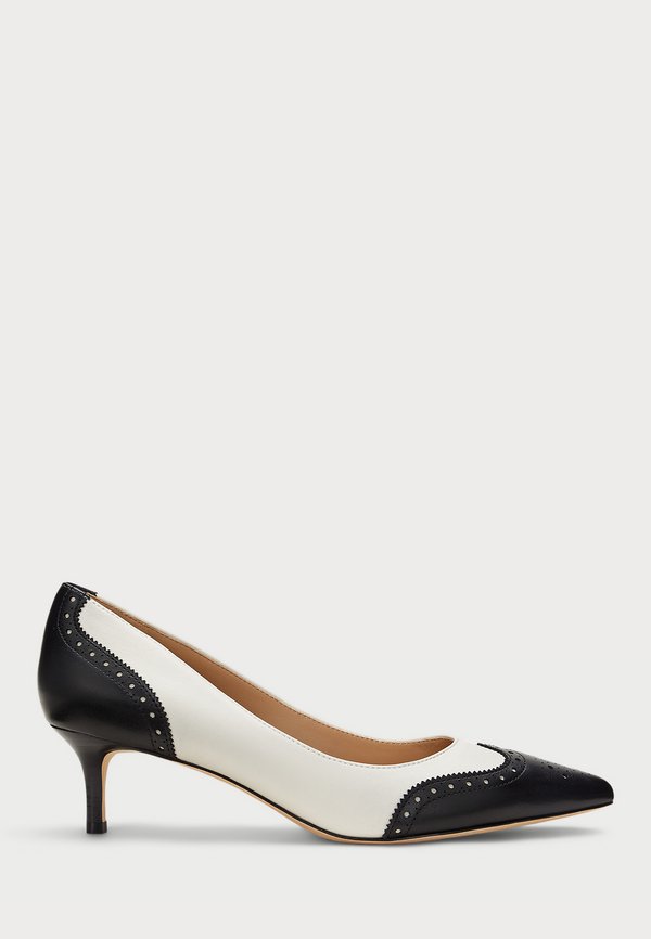 ADRIENNE LEATHER WINGTIP PUMP - Classic heels