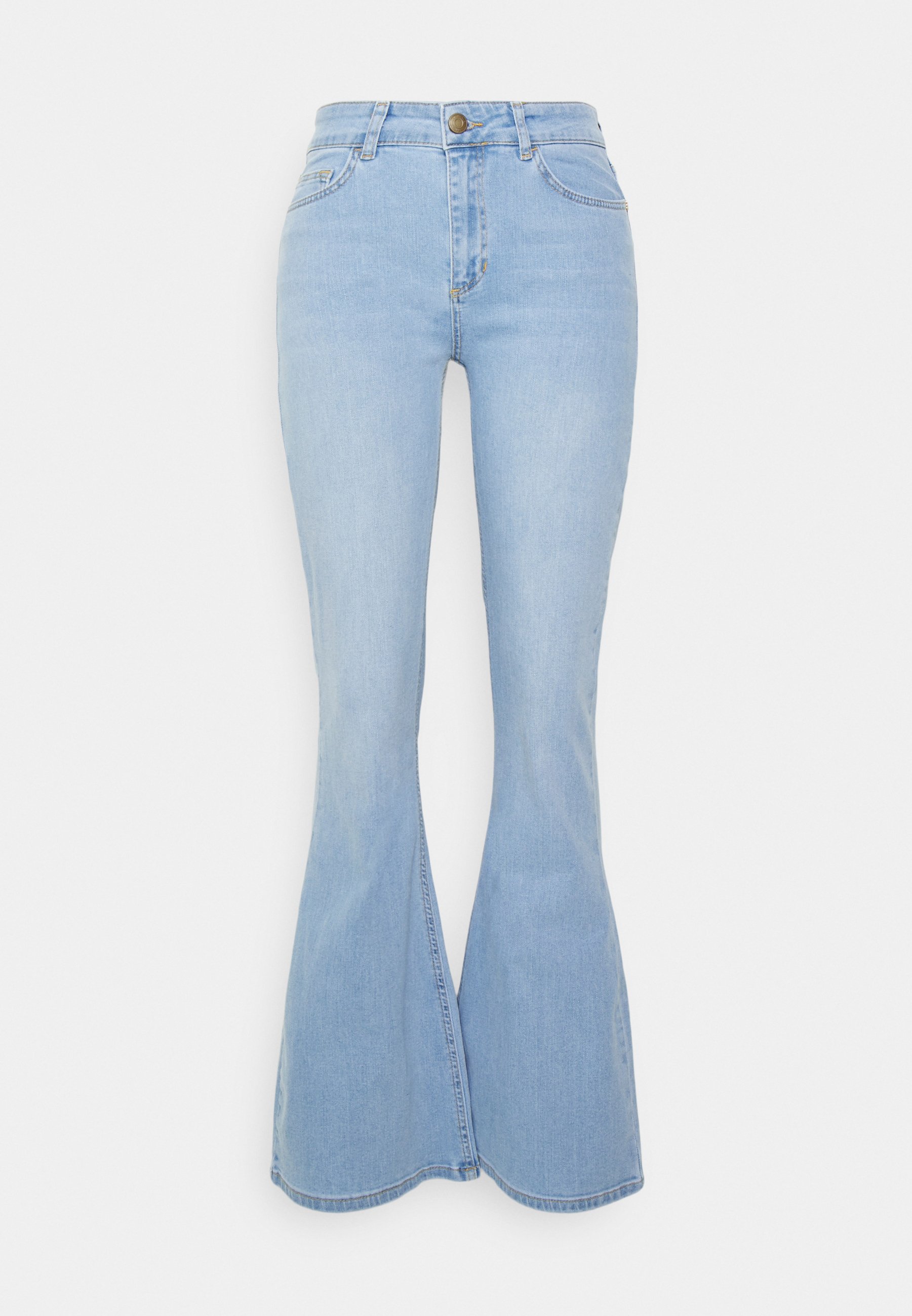 Fabienne Chapot EVA - Jeans bootcut - light blue denim/carta da zucchero -  Zalando.it