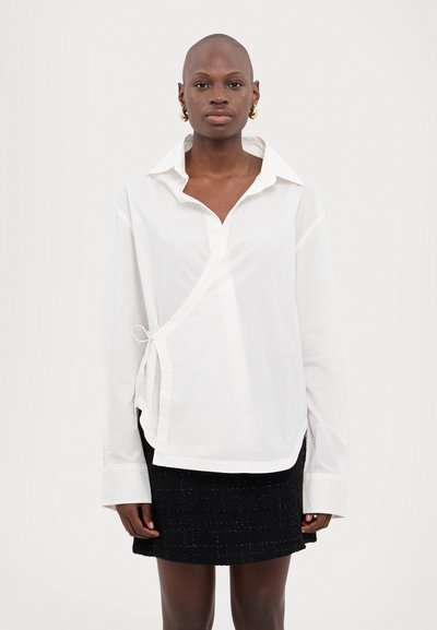 Faithfull the brand ALLISTE OVERSIZED FIT WRAP - Pusero - white