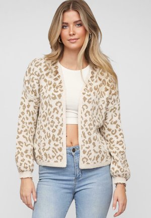 Cardigan - camel beige