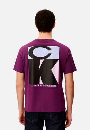 T-shirt con stampa - purple phlox