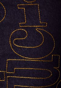 Fiorucci EMBROIDERED DENIM MINI SKIRT - Μίνι φούστα - brown