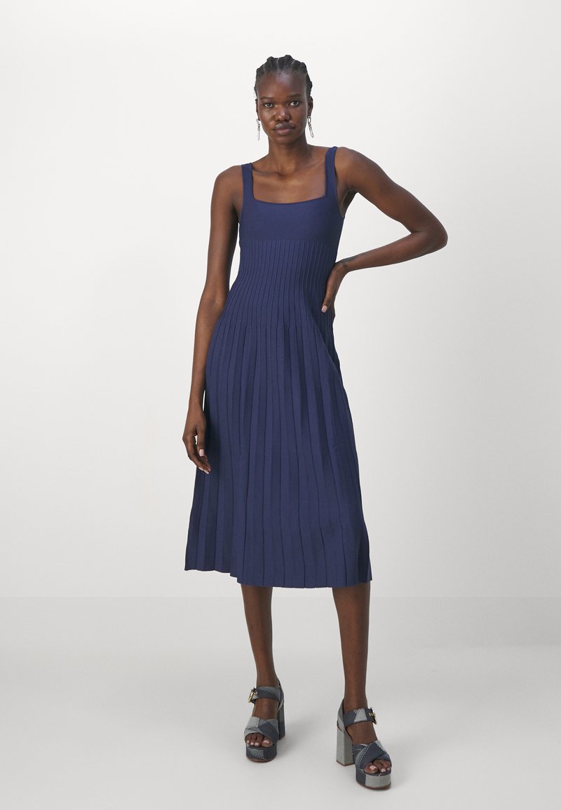 open lace back dress Staud Ellison Dress Red Rose