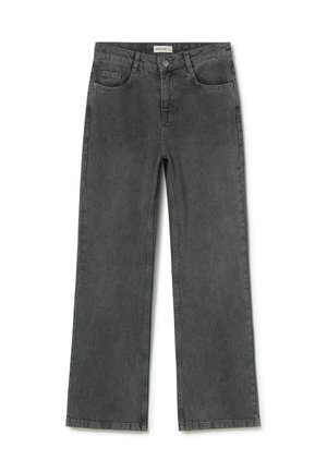 ESTRELLAS TRASERO - Relaxed fit jeans - gris oscuro