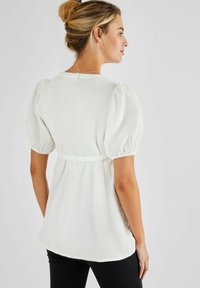 JoJo Maman Bébé TEXTURED MATERNITY - REGULAR FIT - Blůza - cream