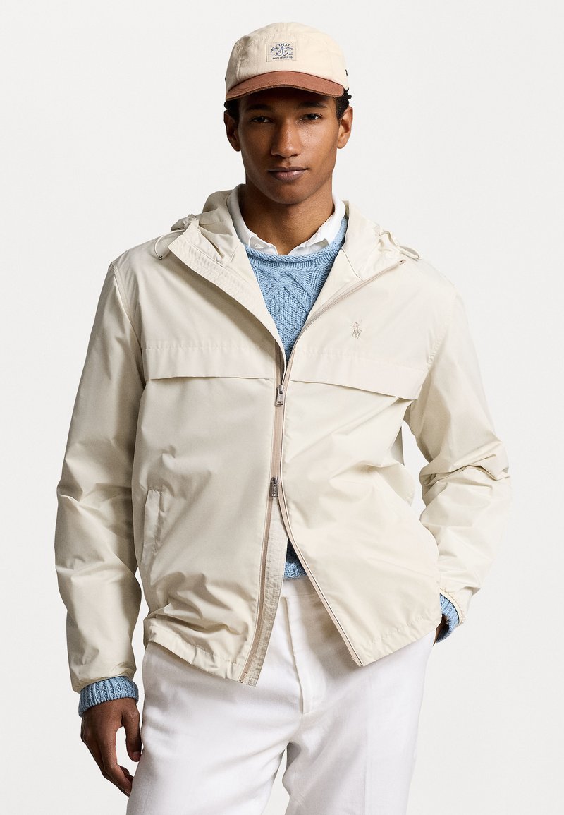Polo Ralph Lauren FULL-ZIP HOODED JACKET - Tunn jacka - new stone