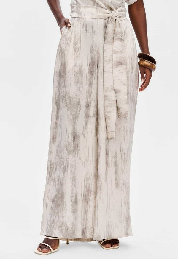 MAZZI - Stoffhose - beige