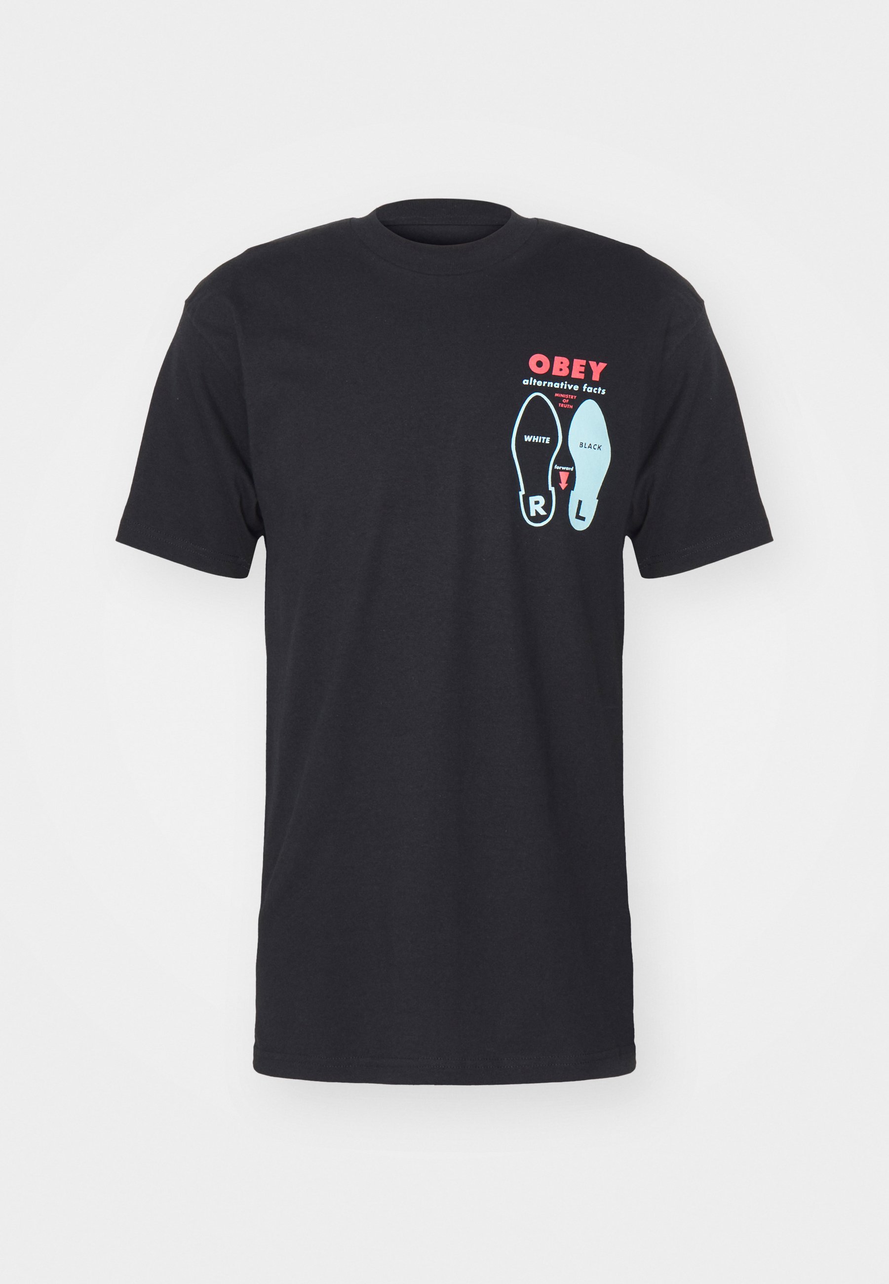 Obey Clothing UNISEX - T-shirt z nadrukiem/czarny - Zalando.pl