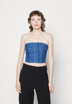 HOSBJERG KARIN PATCH - Μπλούζα - denim