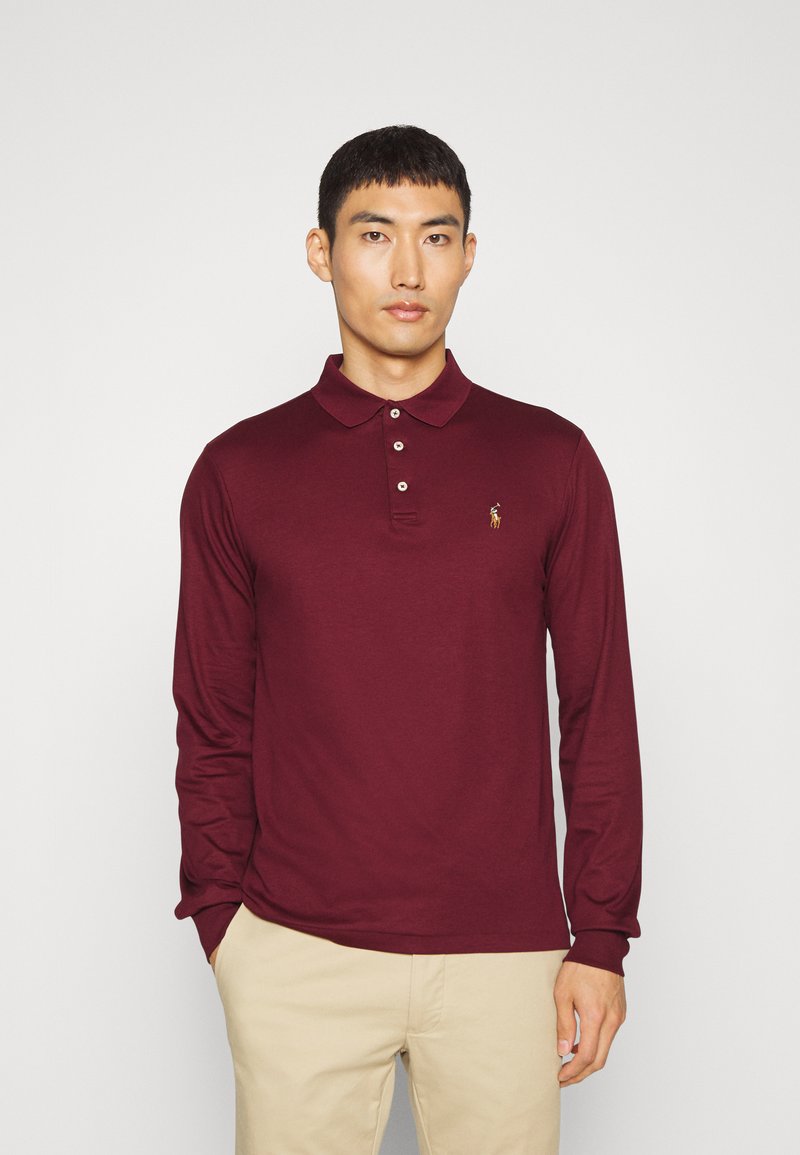 Polo Ralph Lauren LONG SLEEVE Polo classic wine/bordeaux Zalando.it