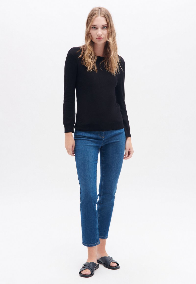 Caroll Strickpullover noir/schwarz Zalando