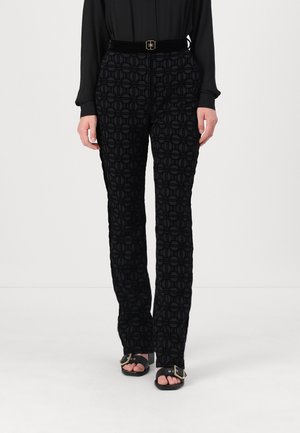 Elisabetta Franchi PANTS - Pantaloni - nero