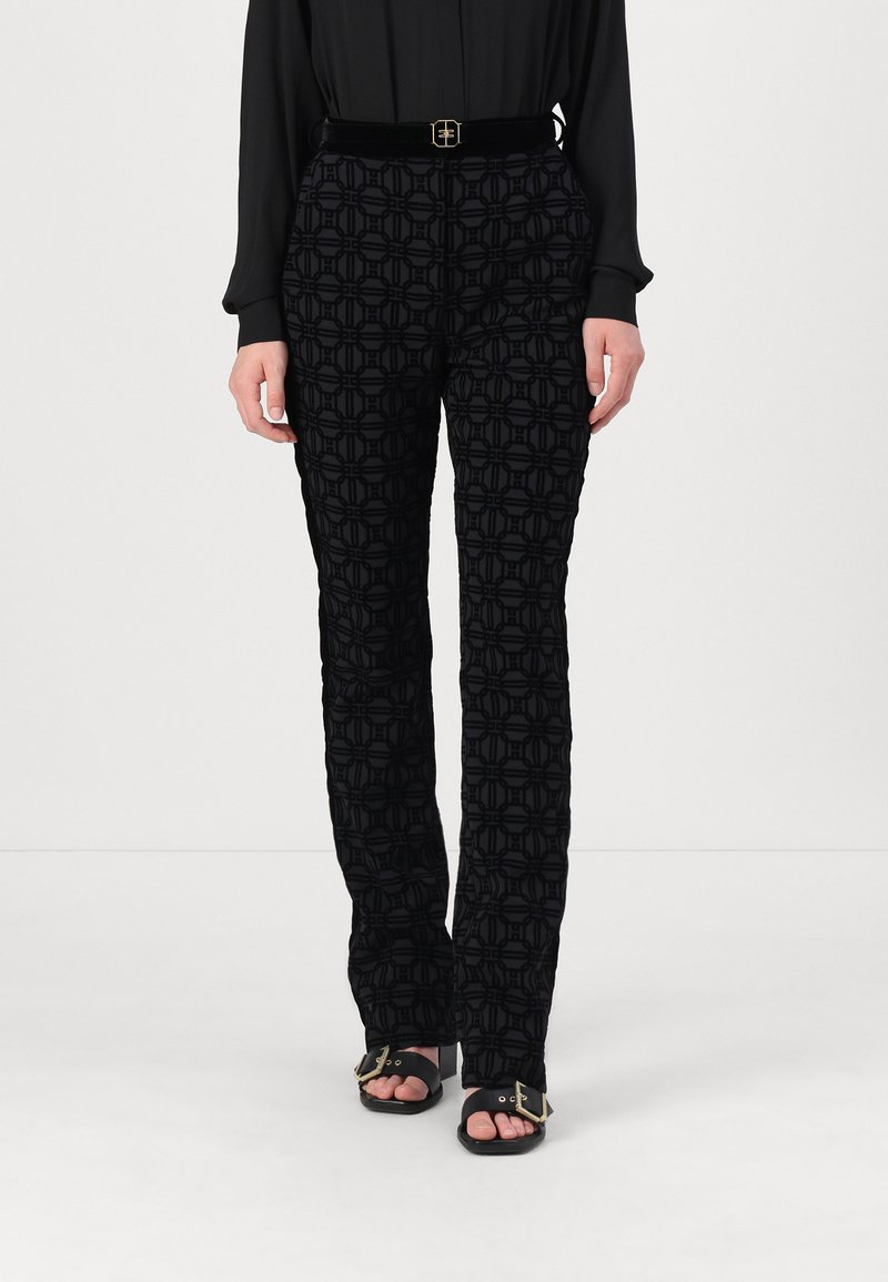 Elisabetta Franchi PANTS - Nadrágok - nero