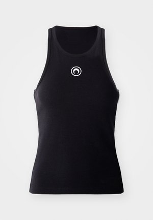 MARINE SERRE MOON LOGO TANK - Top - black