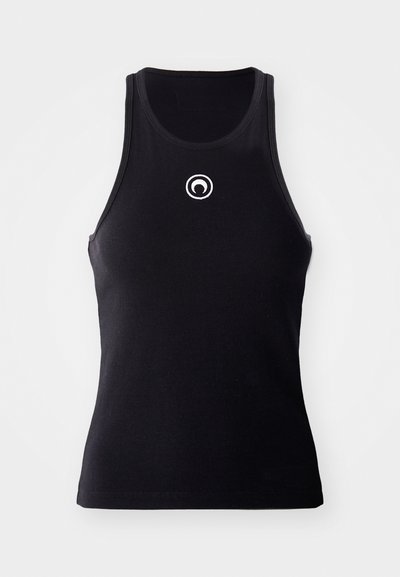 MARINE SERRE MOON LOGO TANK - Μπλούζα - black