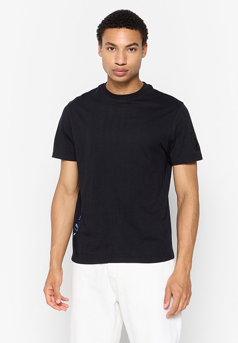 North Sails T-shirt print zwart