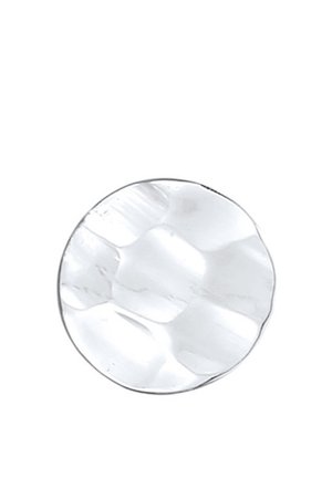 BASIC STRUCTURED - Én ørering - silberfarben