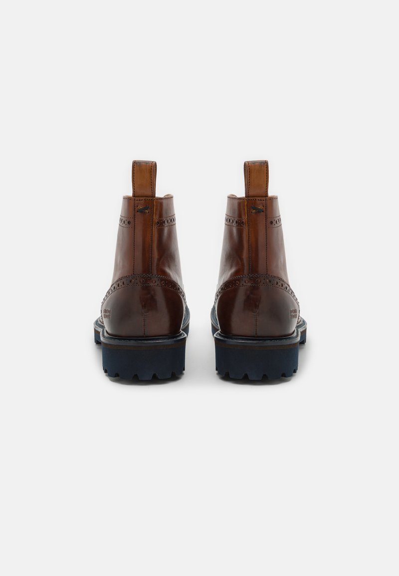 Melvin & Hamilton MATTHEW 7 - Schnürstiefelette - navy/brown/rich  