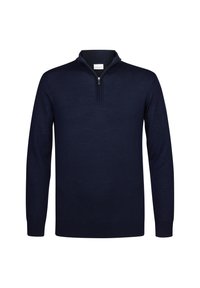 PROFUOMO THE MERINO HALF ZIP - Maglione - navy