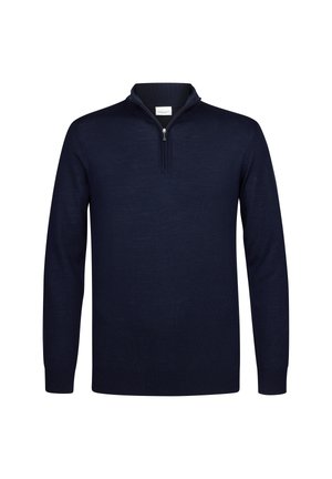 PROFUOMO THE MERINO HALF ZIP - Maglione - navy