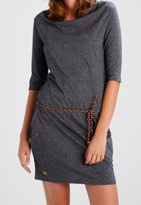 Ragwear - Robe en jersey - mottled anthracite Image miniature 1