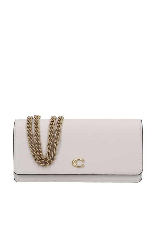 EVIE LONG WALLET WITH CHAIN - Cross body bag - chalk3