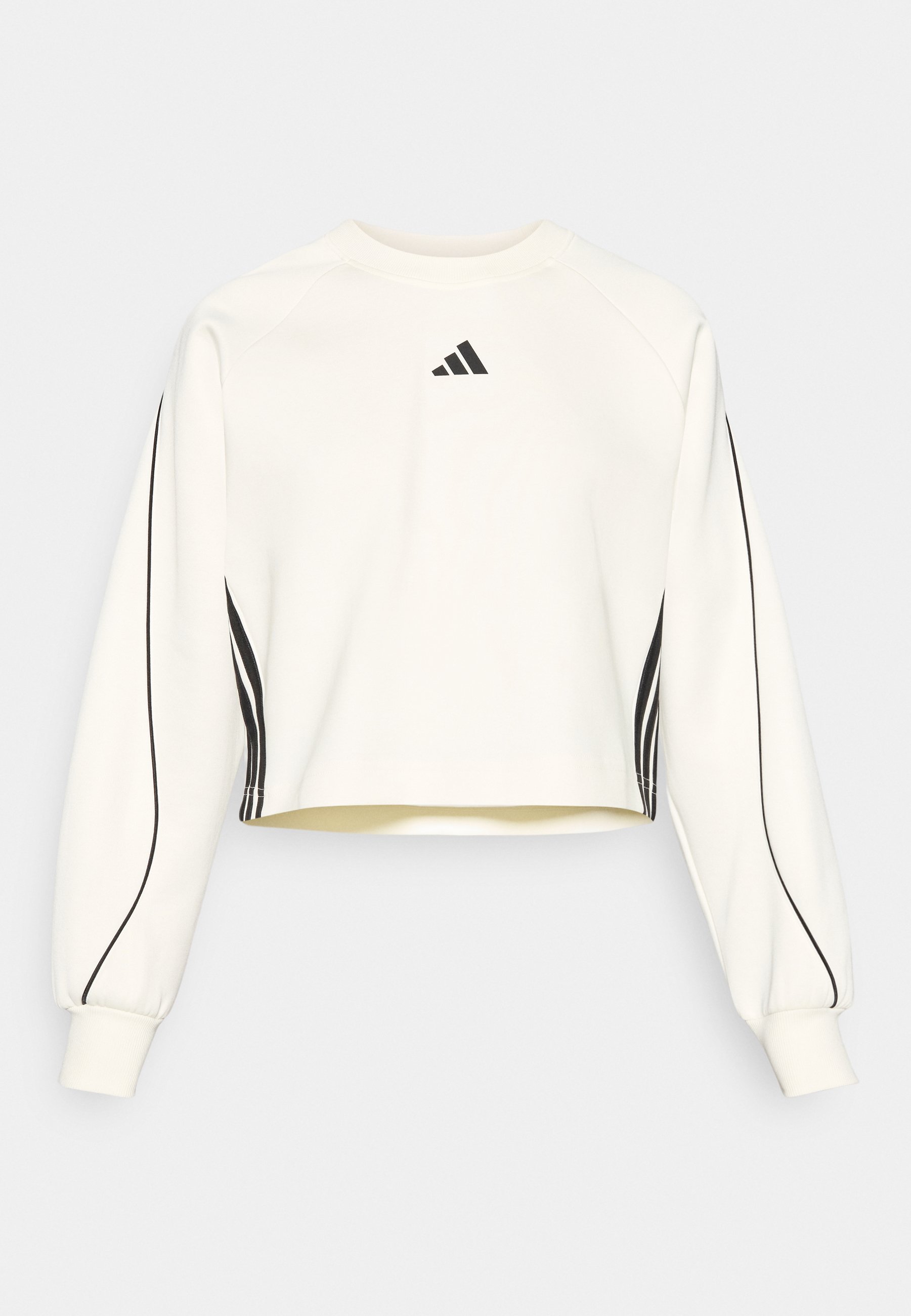 adidas Sportswear W STADIUM SWT - Sweatshirt - off white/black/off