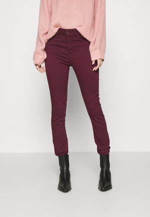 Stoffhose - dark red