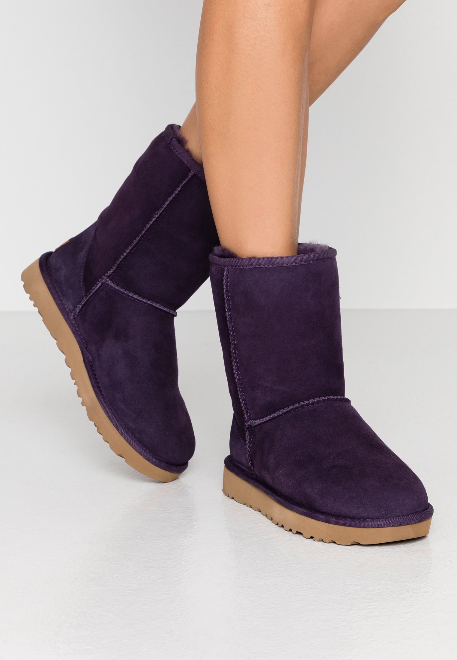 ugg classic short purple