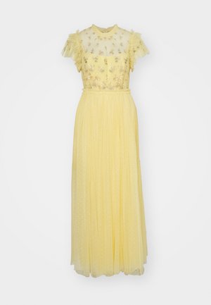 Needle & Thread ROCOCO BODICE ANKLE GOWN - Suknia balowa - lemon