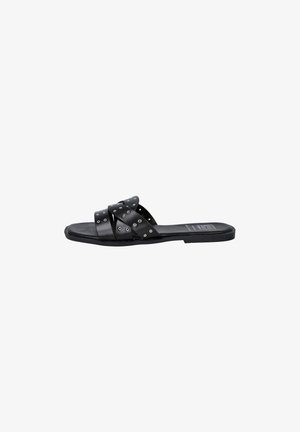 Bubble Bobble, SANDALIAS PLANAS TACHAS - Sandalias planas - black