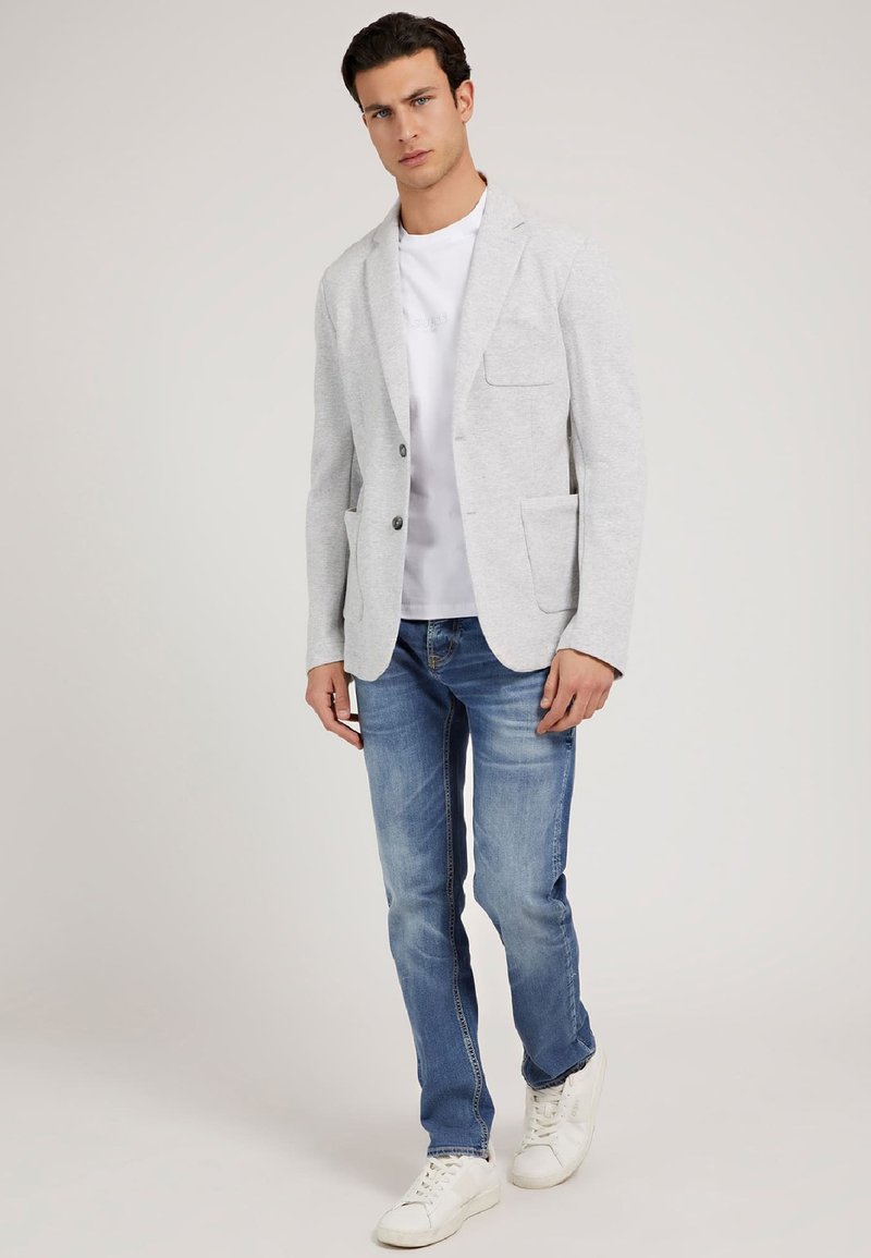 Herren Komplettanzüge | Guess REGULAR FIT Sakko grau - BU30717 Herren Komplettanzüge | Guess REGULAR FIT Sakko grau - BU30717