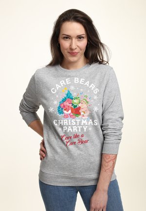 CARE BEARS CHRISTMAS PARTY CARE LIKE A CARE BEAR - Sweatshirt - heather grey