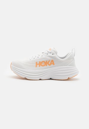 HOKA BONDI 8 - Utcai futócipők - white/cantaloupe