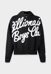 LARGE SCRIPT LOGO ZIP THROUGH - Sweat zippé - black