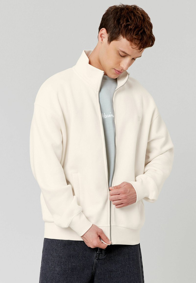 BZB ZIPPÉ - Sweat zippé - naturel