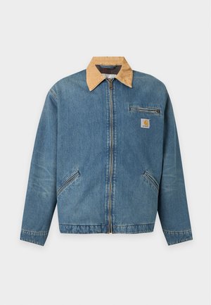 Carhartt WIP, DETROIT JACKET - Veste en jean - blue / dusty brown
