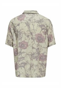 Only & Sons KURZÄRMLIGES MIT BLUMENMUSTER UND KRAGEN - Hemd - grau