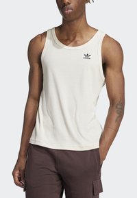 adidas Originals ESS TANK - Topper - white