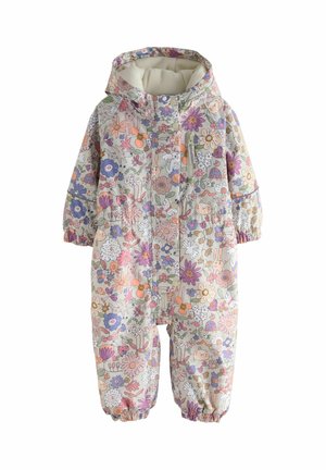 Next, REGULAR FIT  CHARACTER WATERPROOF  - Tuta da neve - green floral